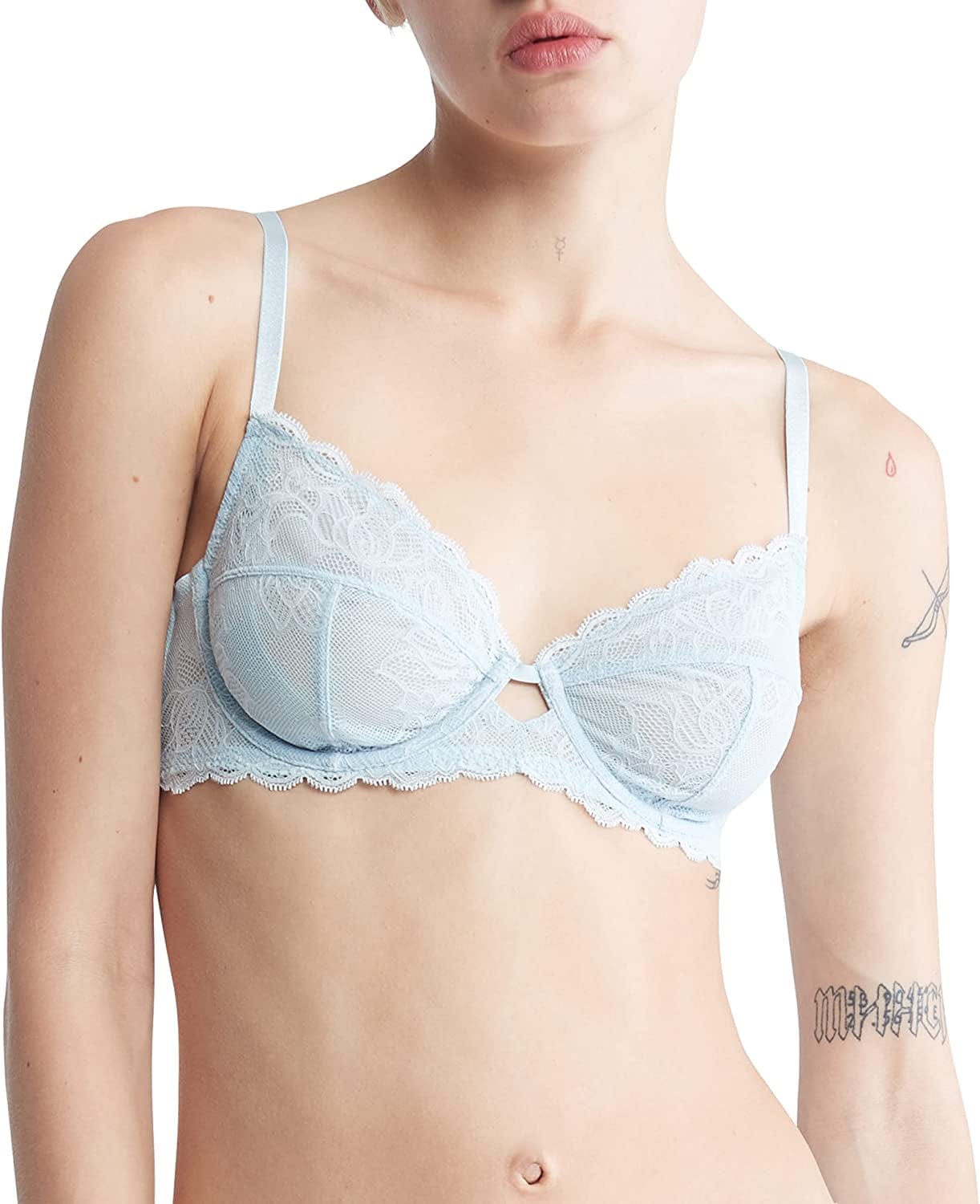 Calvin Klein Women'S Seductive Comfort Unlined Lace Bra