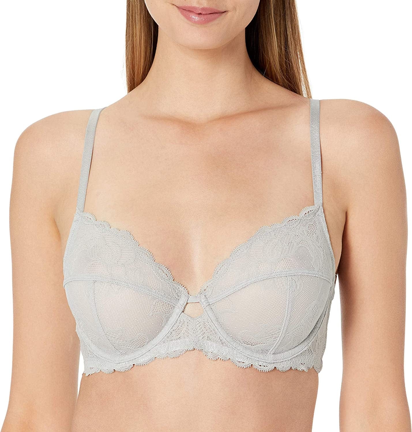 Calvin Klein Women'S Seductive Comfort Unlined Lace Bra