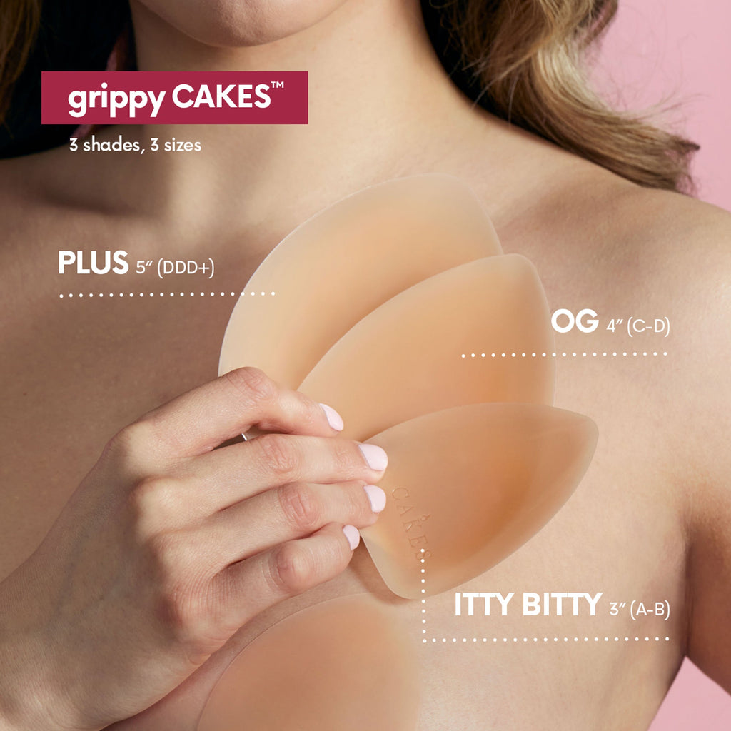 Grippy CAKES™ triangles