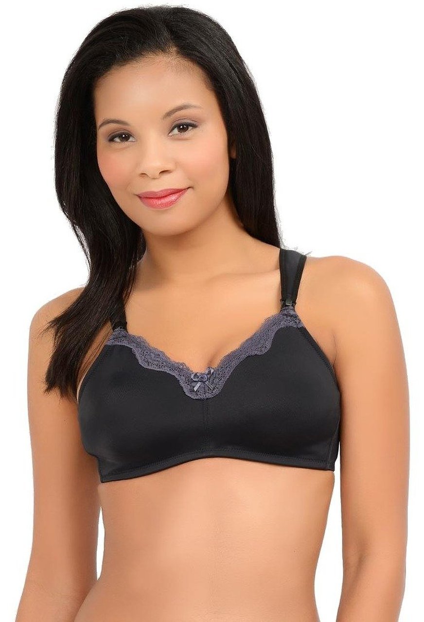 QT Intimates Fleece Lined Wireless Nursing Bra 4314