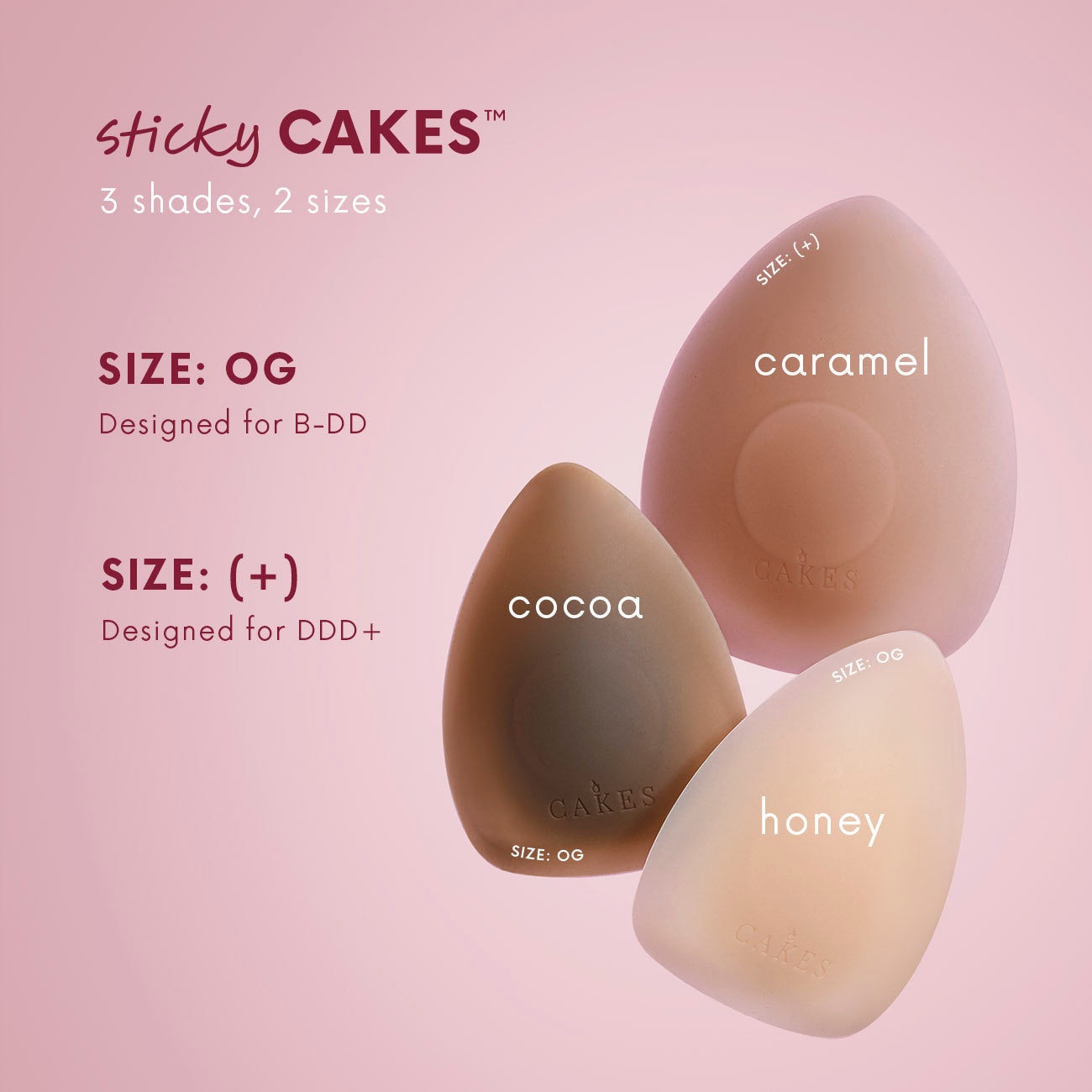 Sticky CAKES™ triangles