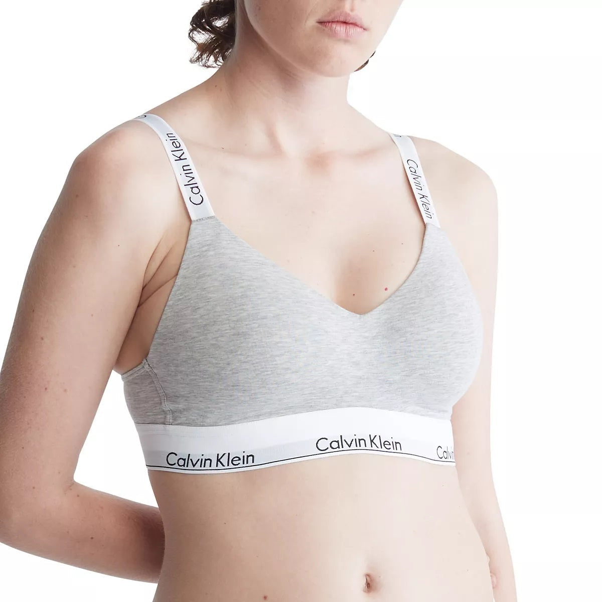 Calvin Klein Modern Cotton Lightly Lined Bralette - QF7059