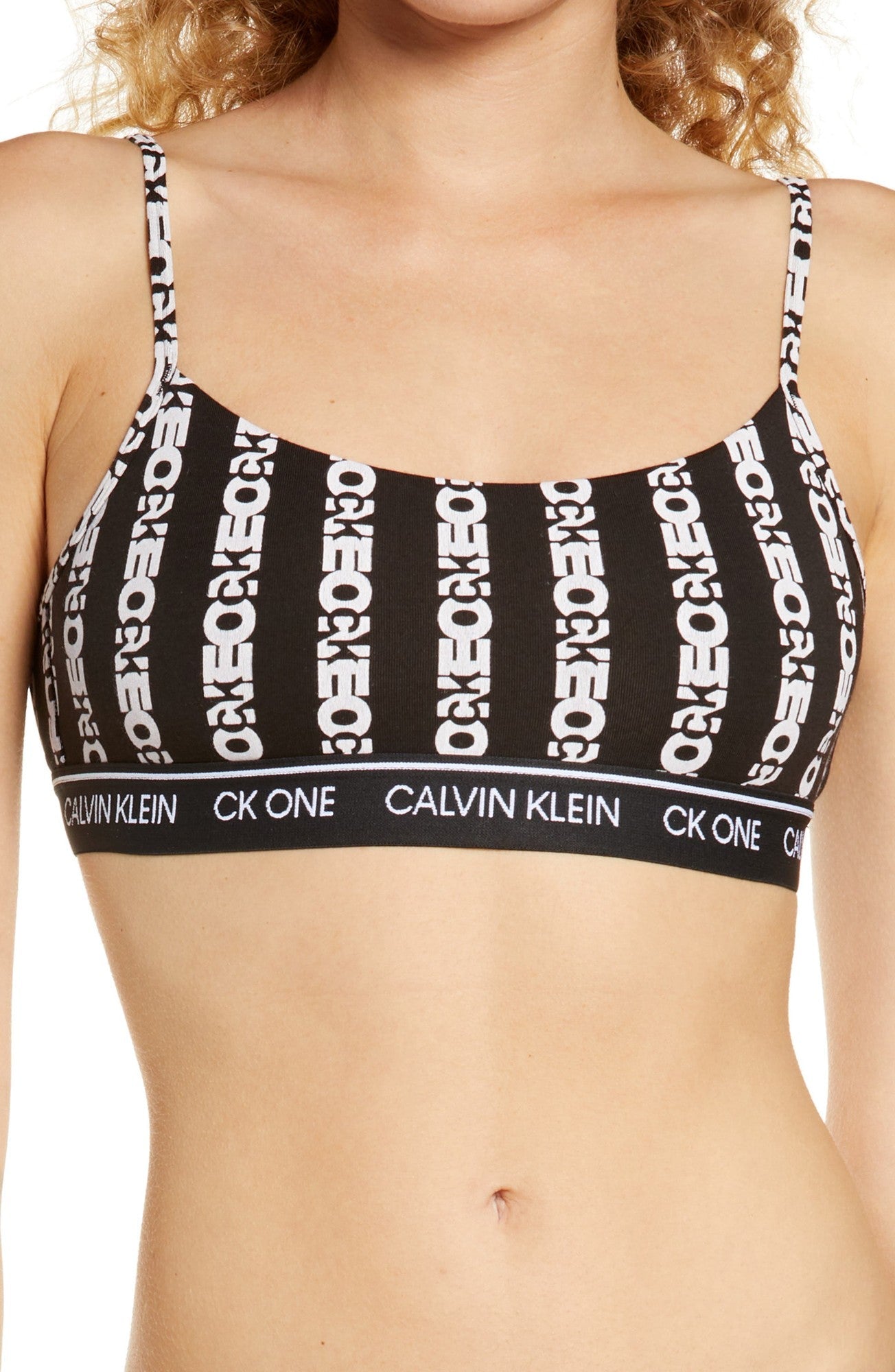 Calvin Klein CK One Cotton Unlined Bralette Bra QF5727