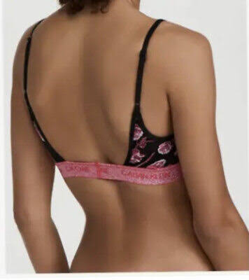 Calvin Klein CK Ones Unlined Rose Bra, QF6680