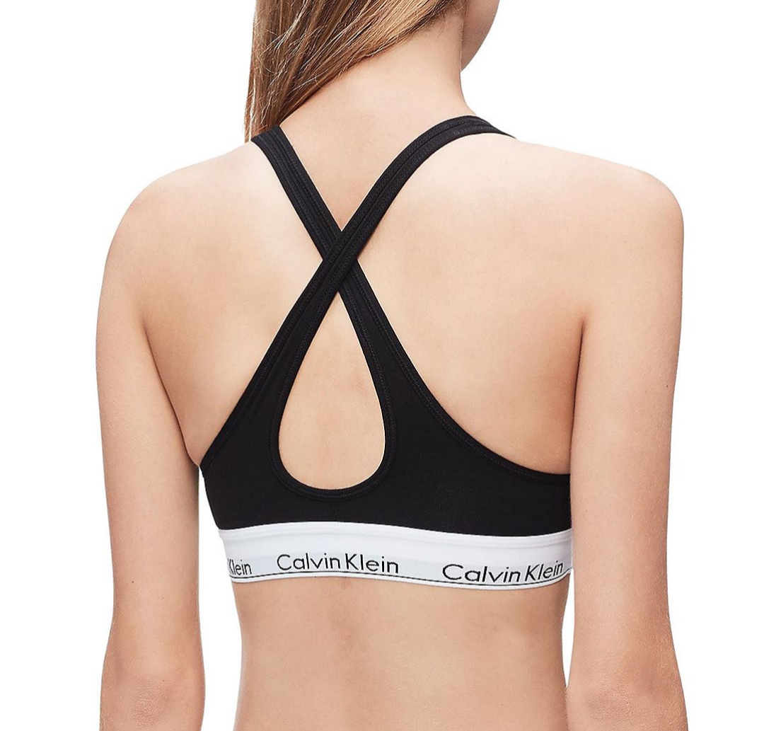 Calvin Klein CK One Lift Sculpt Modern Scoop Back Bralette Padded bra  QF5490
