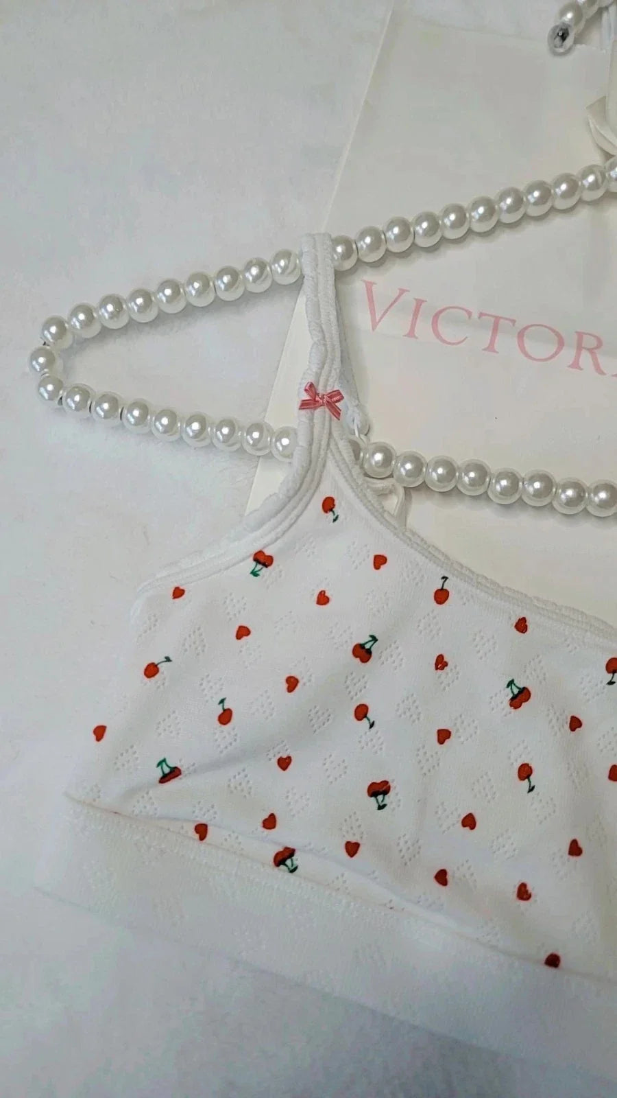 Victoria's Secret PINK Bra Cherry Women's