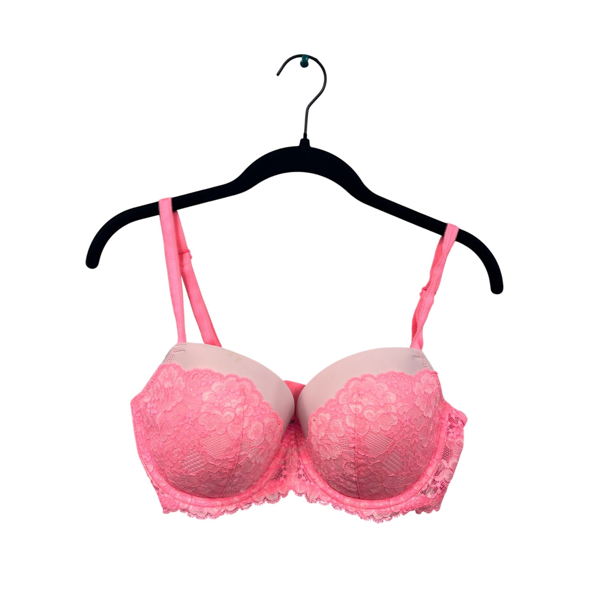 Victorias Secret Pink Dream Angels Push-Up Bra 34DD #6271