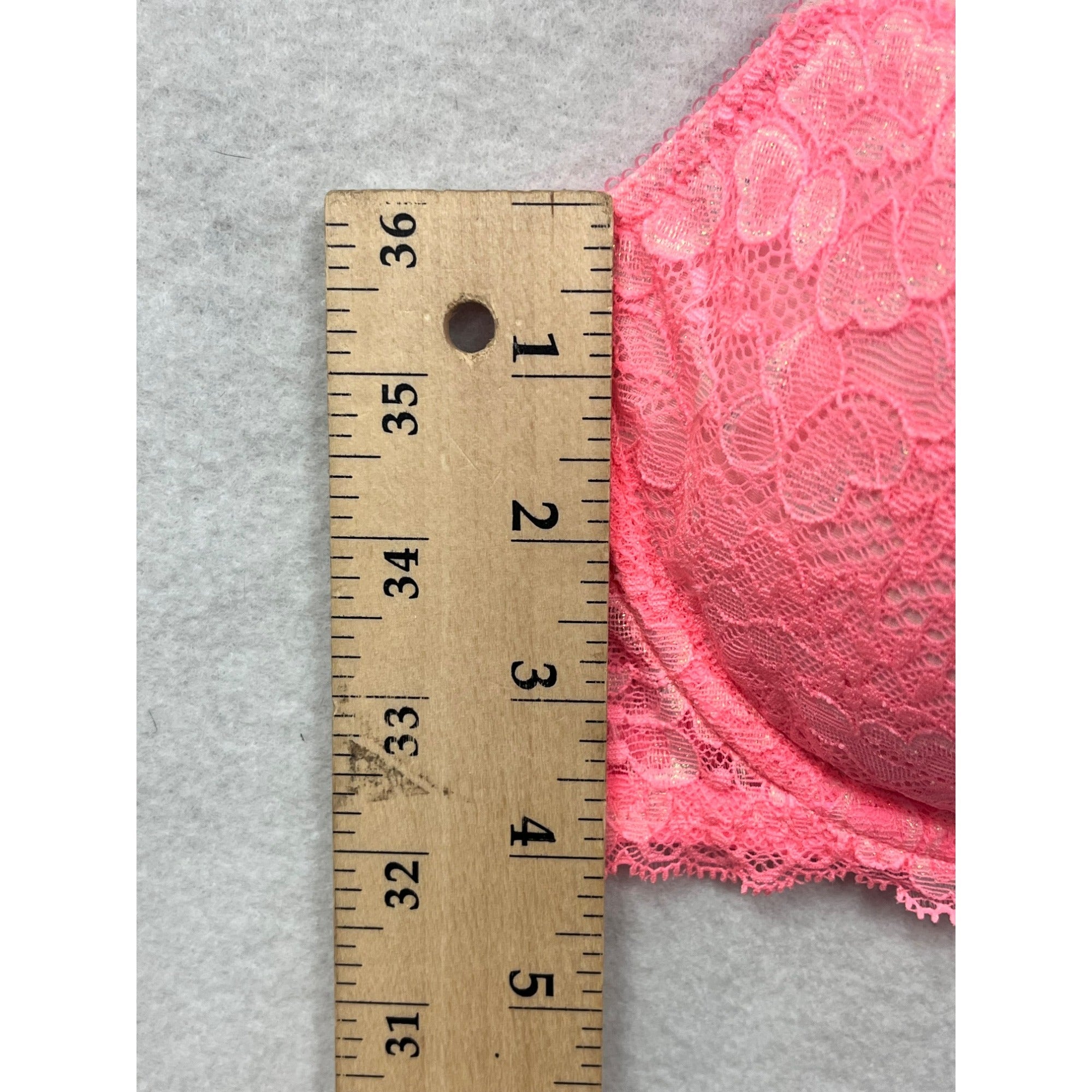 Victorias Secret Pink Dream Angels Push-Up Bra 34DD #6271