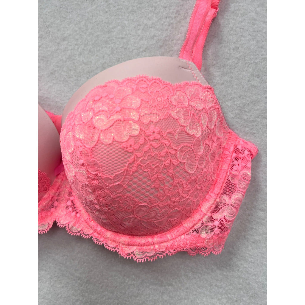 Victorias Secret Pink Dream Angels Push-Up Bra 34DD #6271