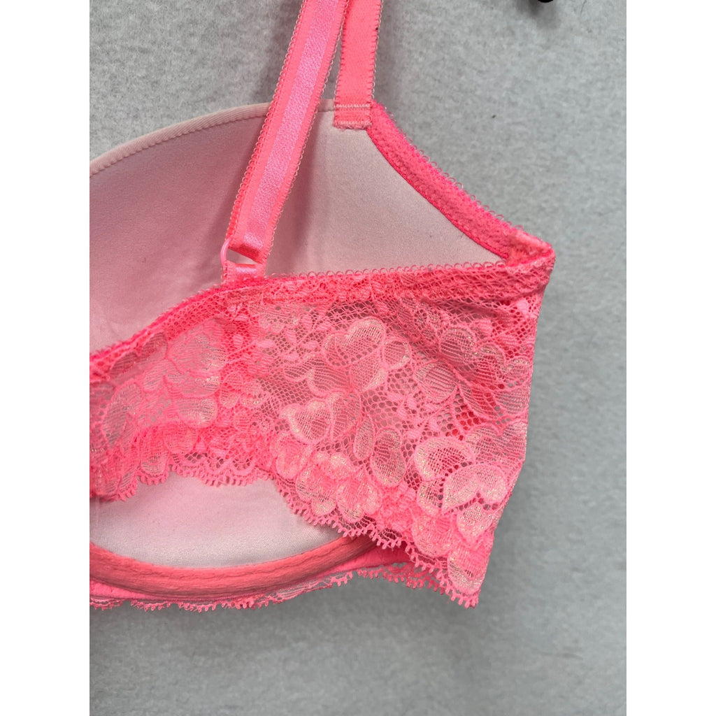 Victorias Secret Pink Dream Angels Push-Up Bra 34DD #6271
